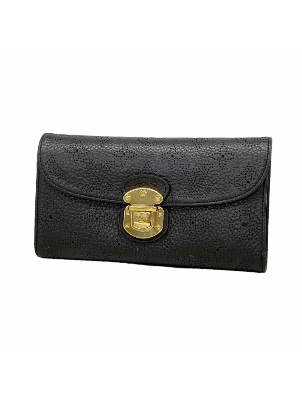 Louis Vuitton Trifold Wallet Mahina Portefeuille Amelia Chocolat